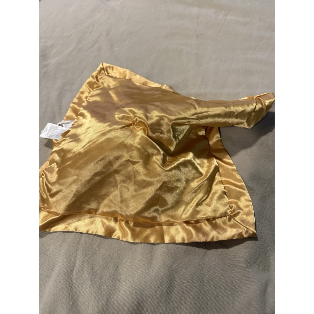 Cloud Island Puppy Dog Lovey Security Blanket Brown Golden Doodle Satin - Picture 4 of 7